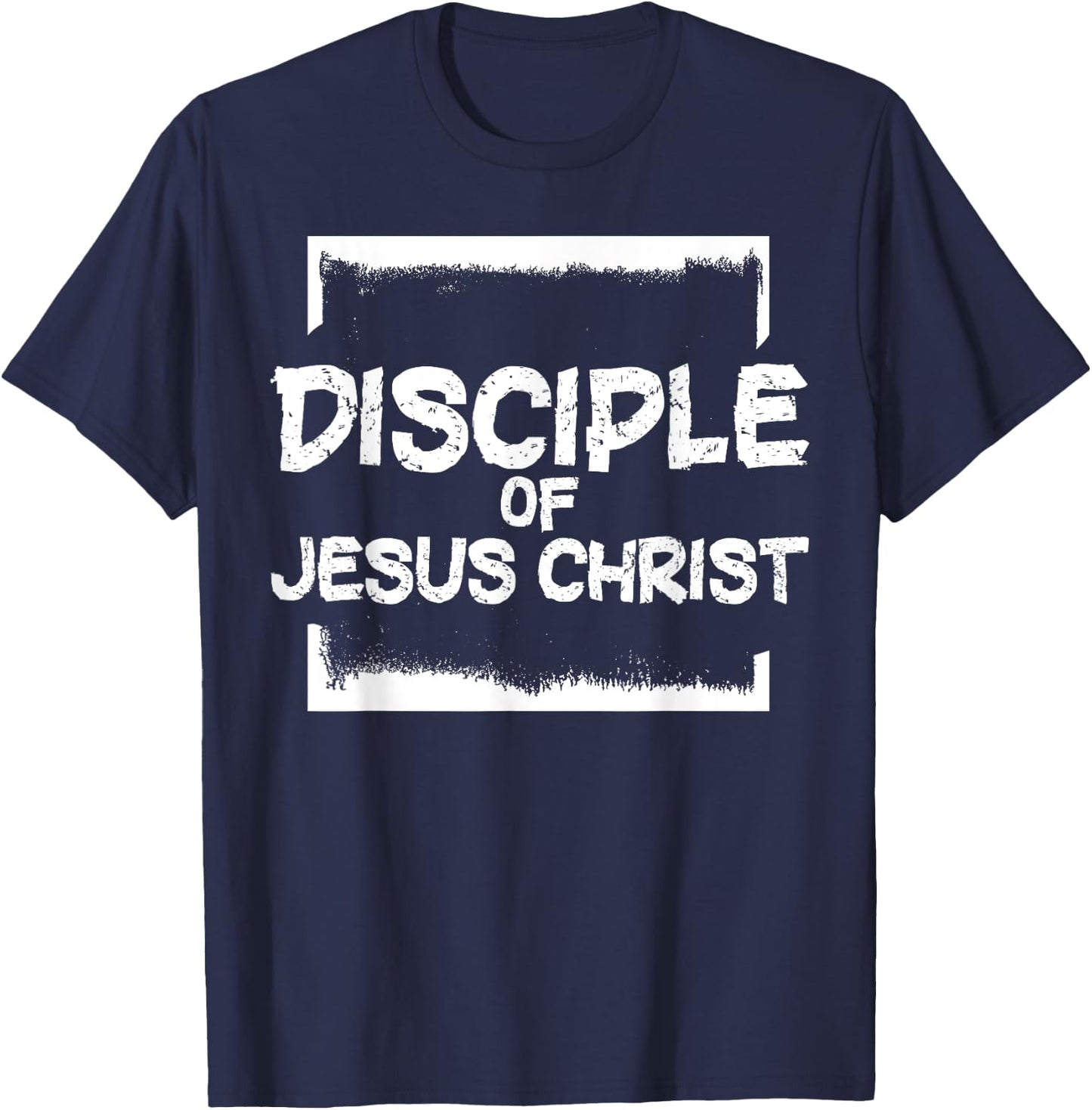 Latter Day Mormonism Missionary Religious Design -Adults Black Small Short Sleeve Modern T-Shirt - T-Shirt | Navy