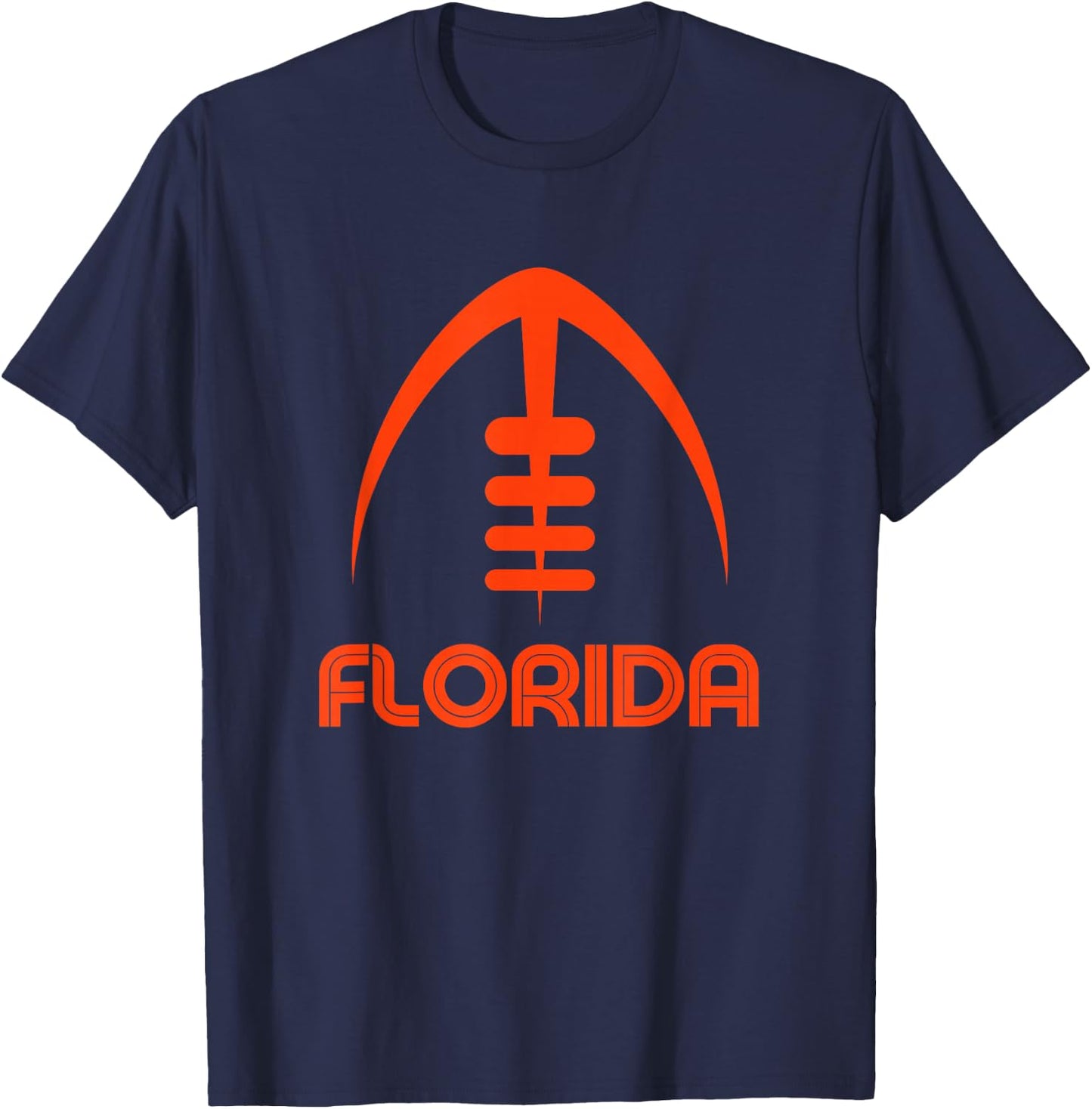 Retro Florida FL Vintage Design Classic Florida T-Shirt - T-Shirt | Navy