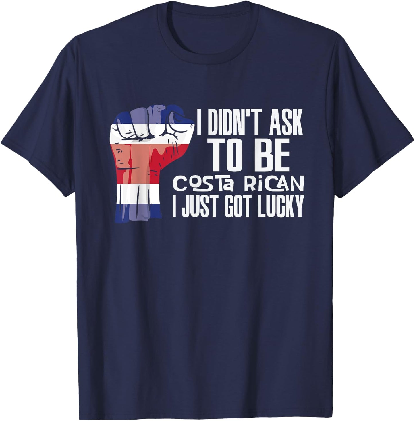 Costa Rican Costa Rica Flag Grown Costa Rican Roots Patriot T-Shirt - T-Shirt | Navy