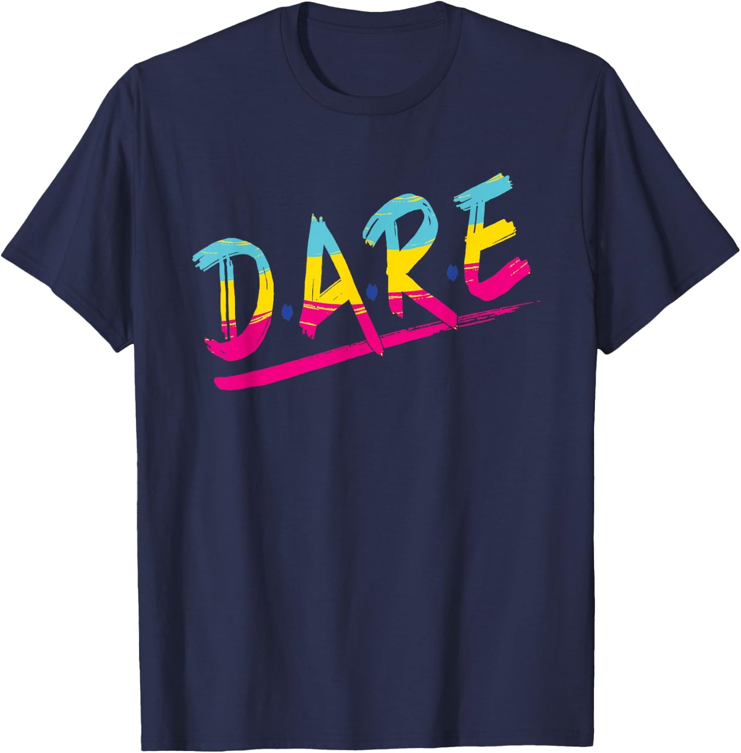 Halloween Dare 80's Halloween Costume T-Shirt - T-Shirt | Navy