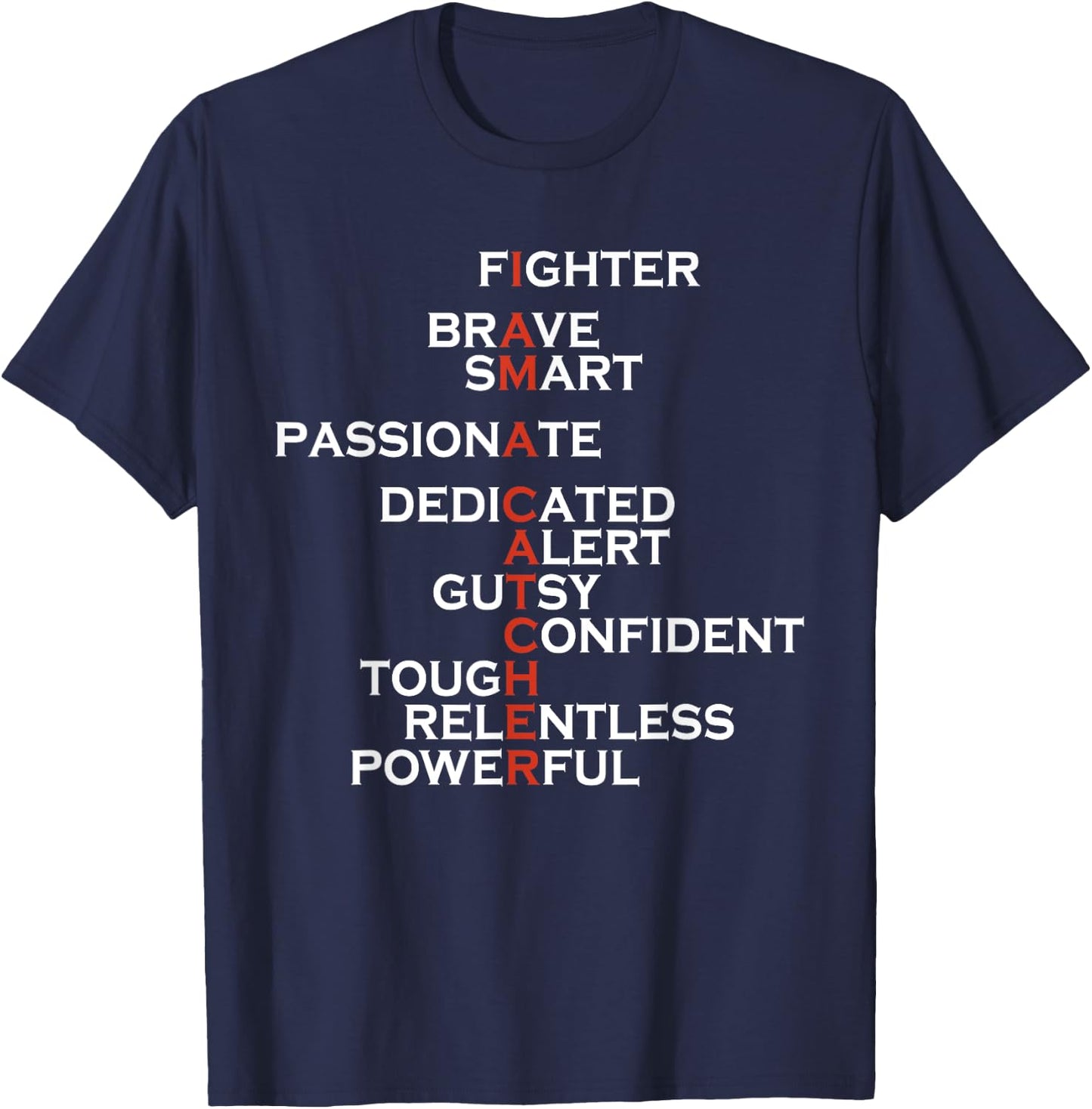 Backstop Funny Baseball Catcher T-Shirt - T-Shirt | Navy