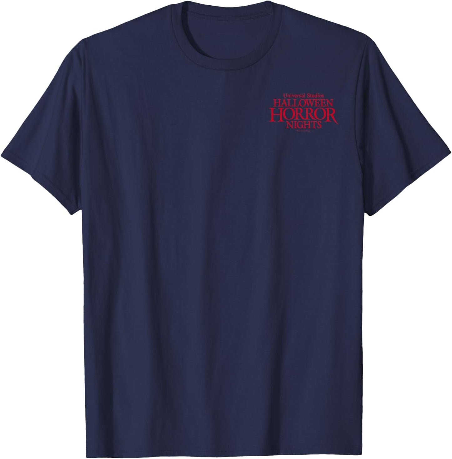 HHN The Pumpkin Lord Comic Front & Back T-Shirt - T-Shirt | Navy