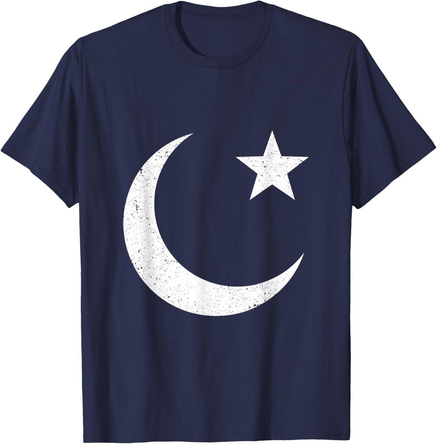 Islam Symbol Cool Islamic Muslim Sign Men Women T-Shirt - T-Shirt | Navy
