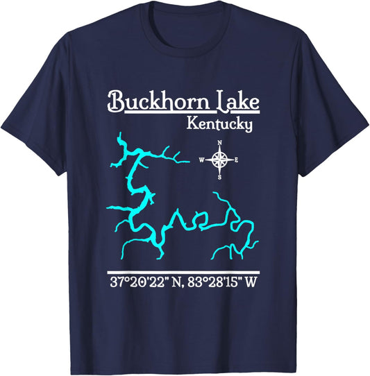 Buckhorn Lake - Kentucky T-Shirt - T-Shirt | Navy