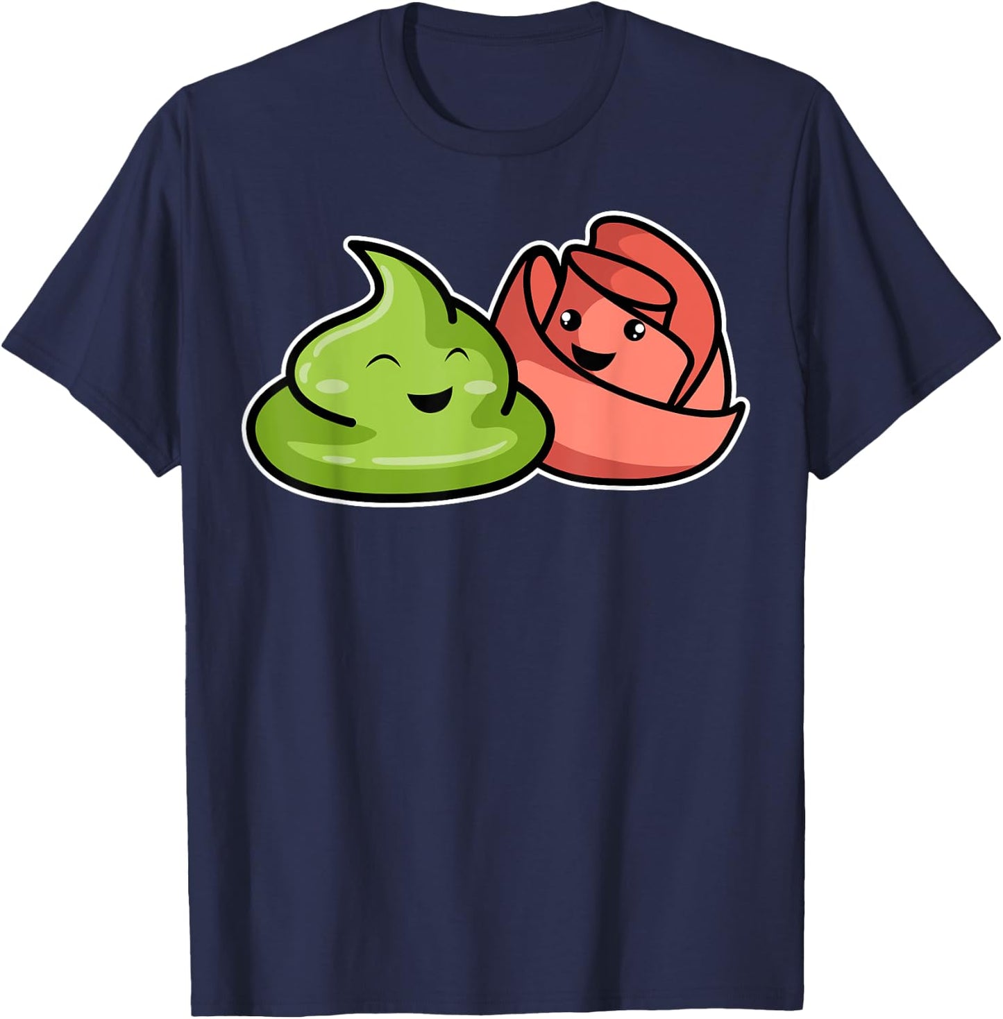Wasabi Ginger Japanese Horseradish Spicy Paste Condiments T-Shirt - T-Shirt | Navy