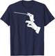 Conductor Clock Music Orchestra T-Shirt - T-Shirt | Navy
