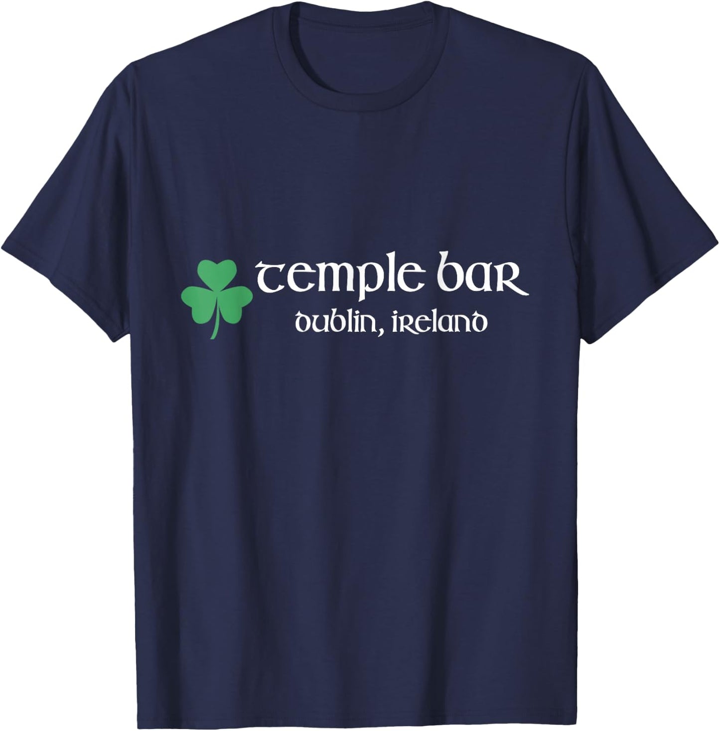 Temple Bar Dublin Ireland 2022 T-Shirt - T-Shirt | Navy