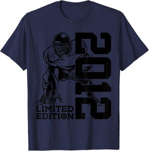 14th BIRTHDAY FOOTBALL LIMITED EDITION 2012 T-Shirt - T-Shirt | Navy