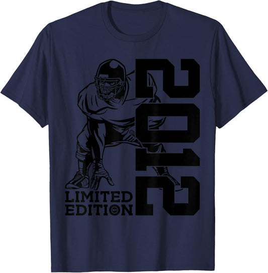 14th BIRTHDAY FOOTBALL LIMITED EDITION 2012 T-Shirt - T-Shirt | Navy