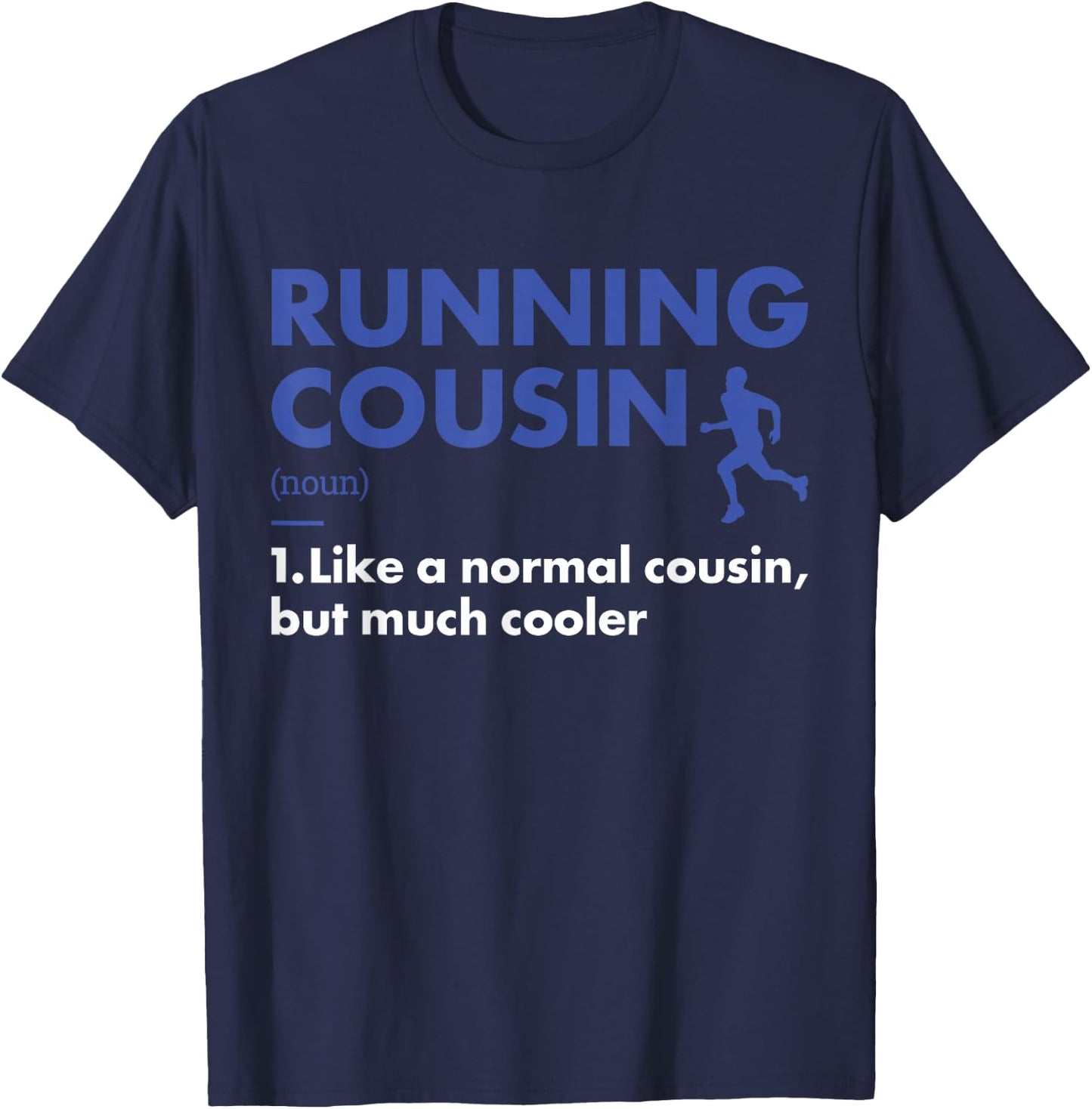 Sport Cousin Definition Running T-Shirt - T-Shirt | Navy