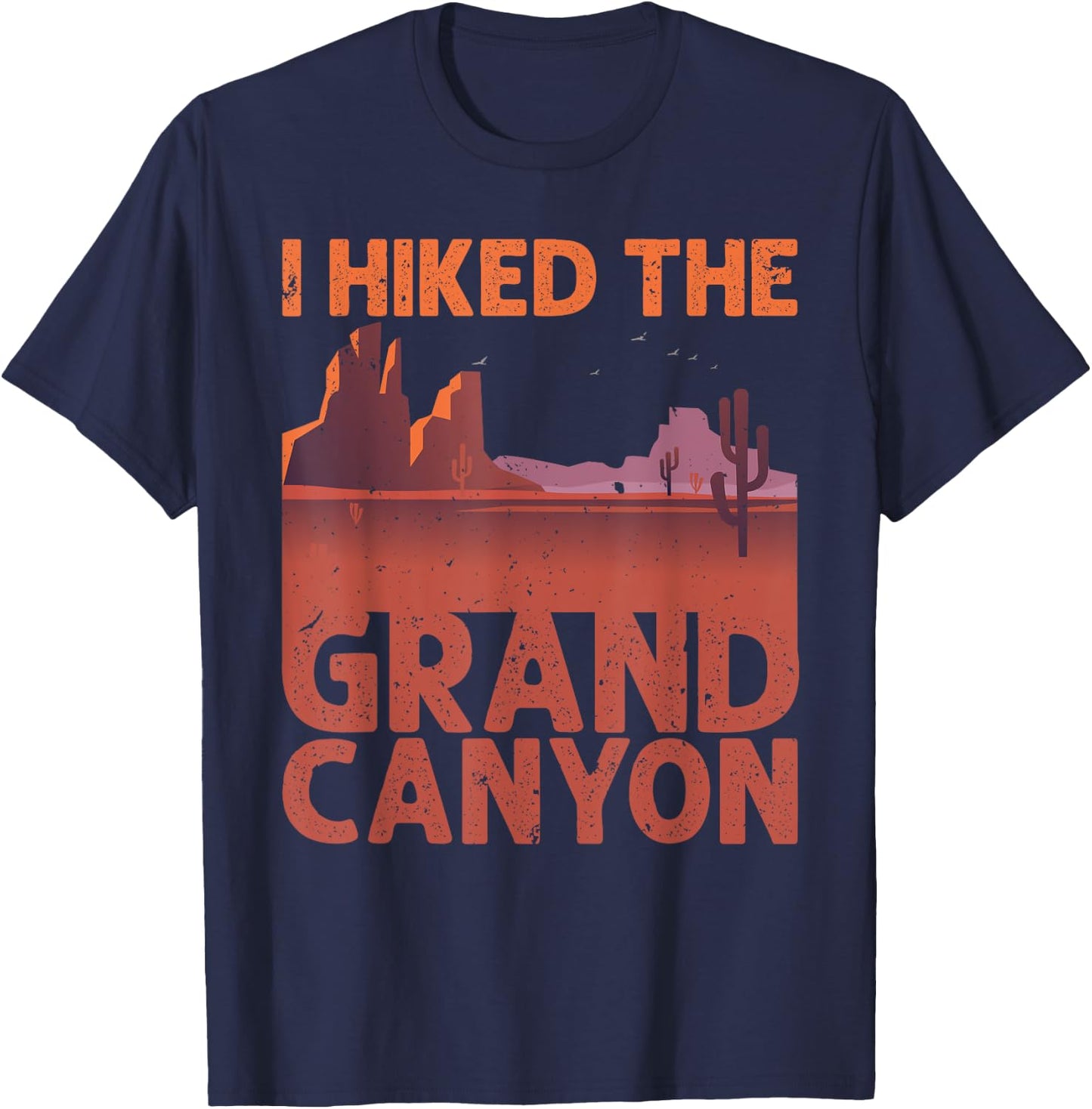 Cool Grand Canyon Women Hiking National Park Travel T-Shirt - T-Shirt | Navy