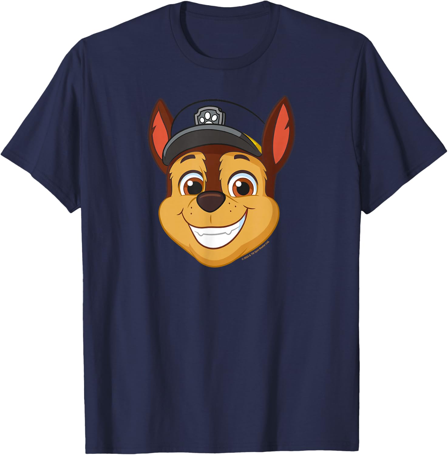 PAW Patrol Chase Grin T-Shirt - T-Shirt | Navy