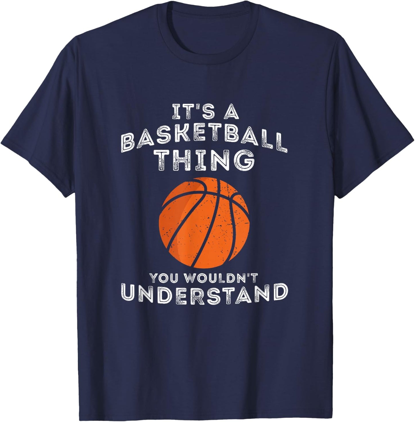Basketball Player & Team T-Shirt - T-Shirt | Navy