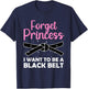 Funny Karate Design Girls Black Belt Martial Arts Small T-Shirt - T-Shirt | Navy