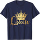 Queen Crown T-Shirt - T-Shirt | Navy