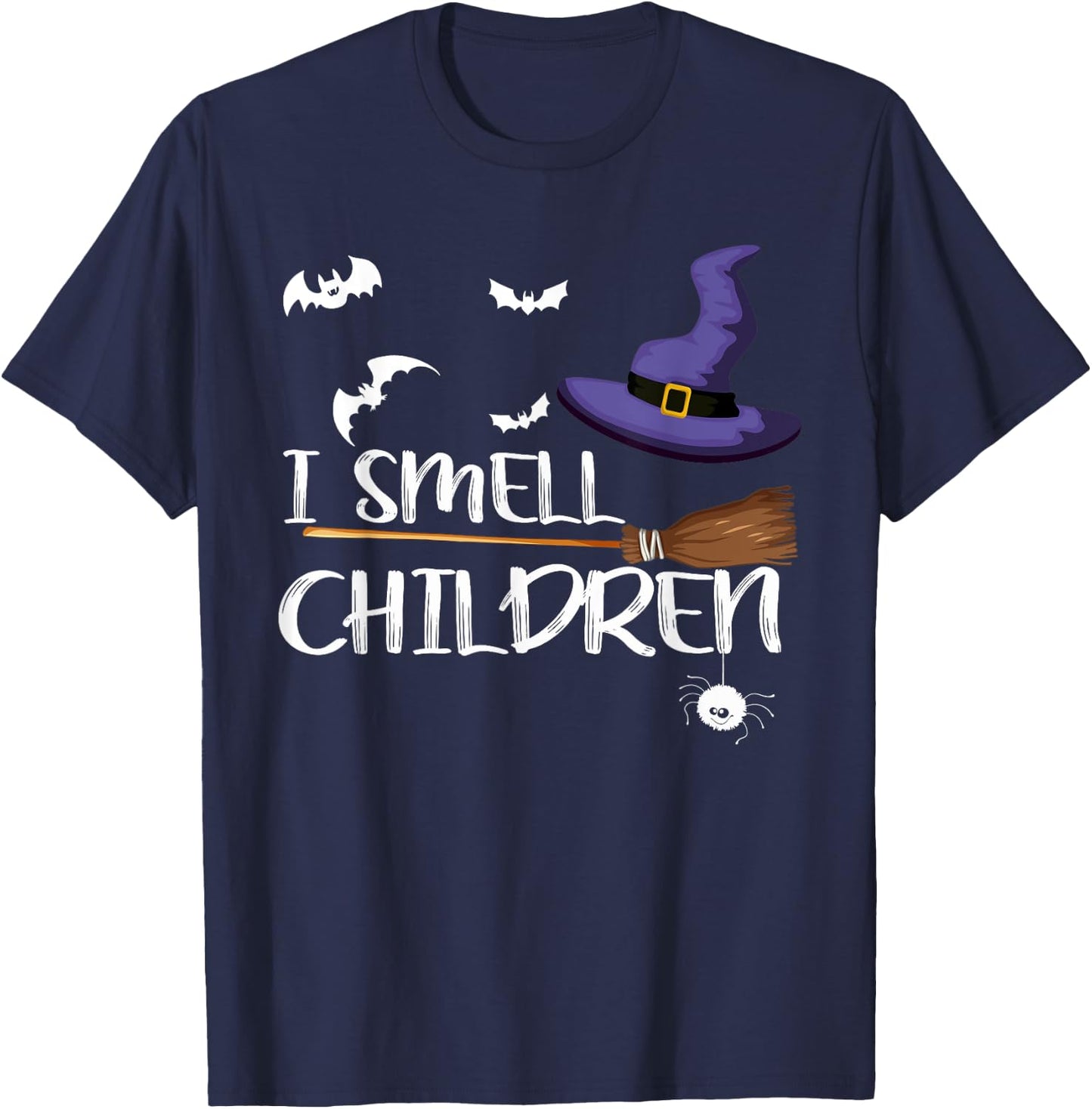 Cool I Smell Children Cute Halloween Witches Costume T-Shirt - T-Shirt | Navy