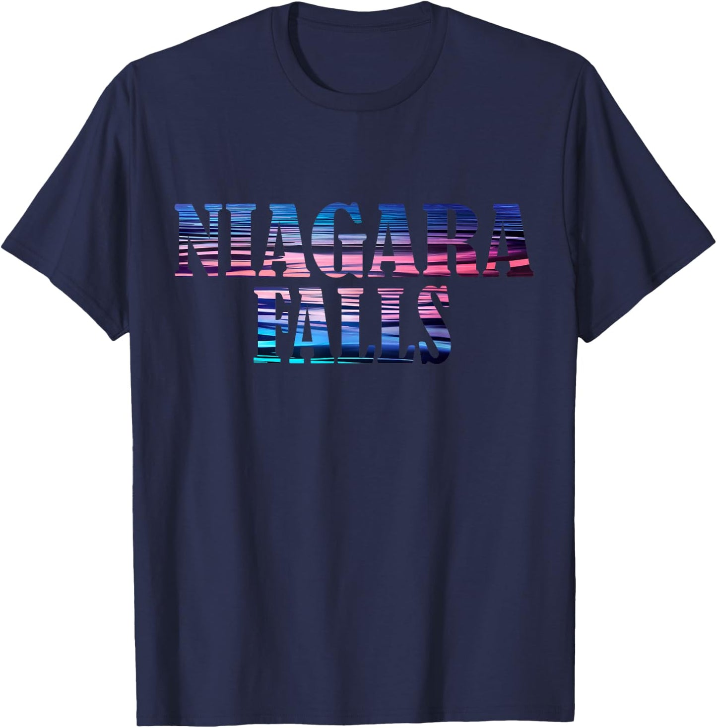 Niagara Falls Maple Leaf Canada Flag Canadian Pride Canada T-Shirt - T-Shirt | Navy