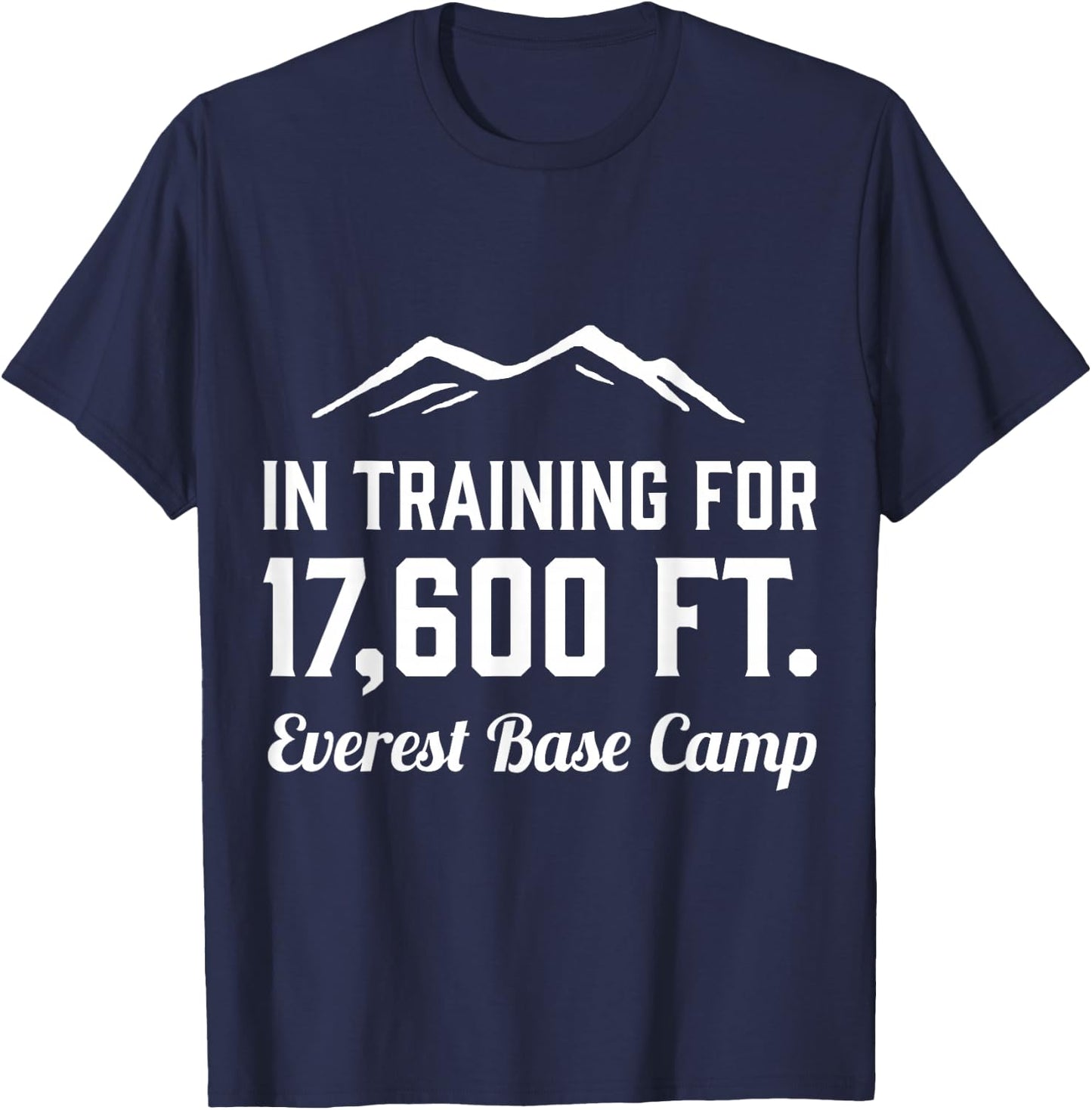 Everest Base Camp Training T-Shirt - T-Shirt | Navy