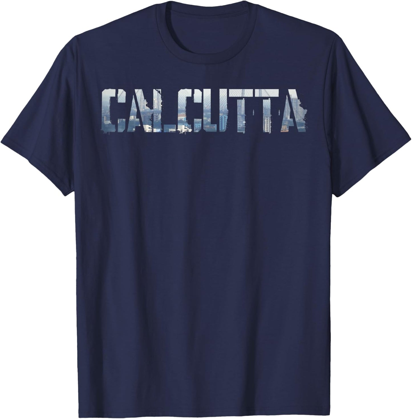 Calcutta City India souvenir gift women T-Shirt - T-Shirt | Navy