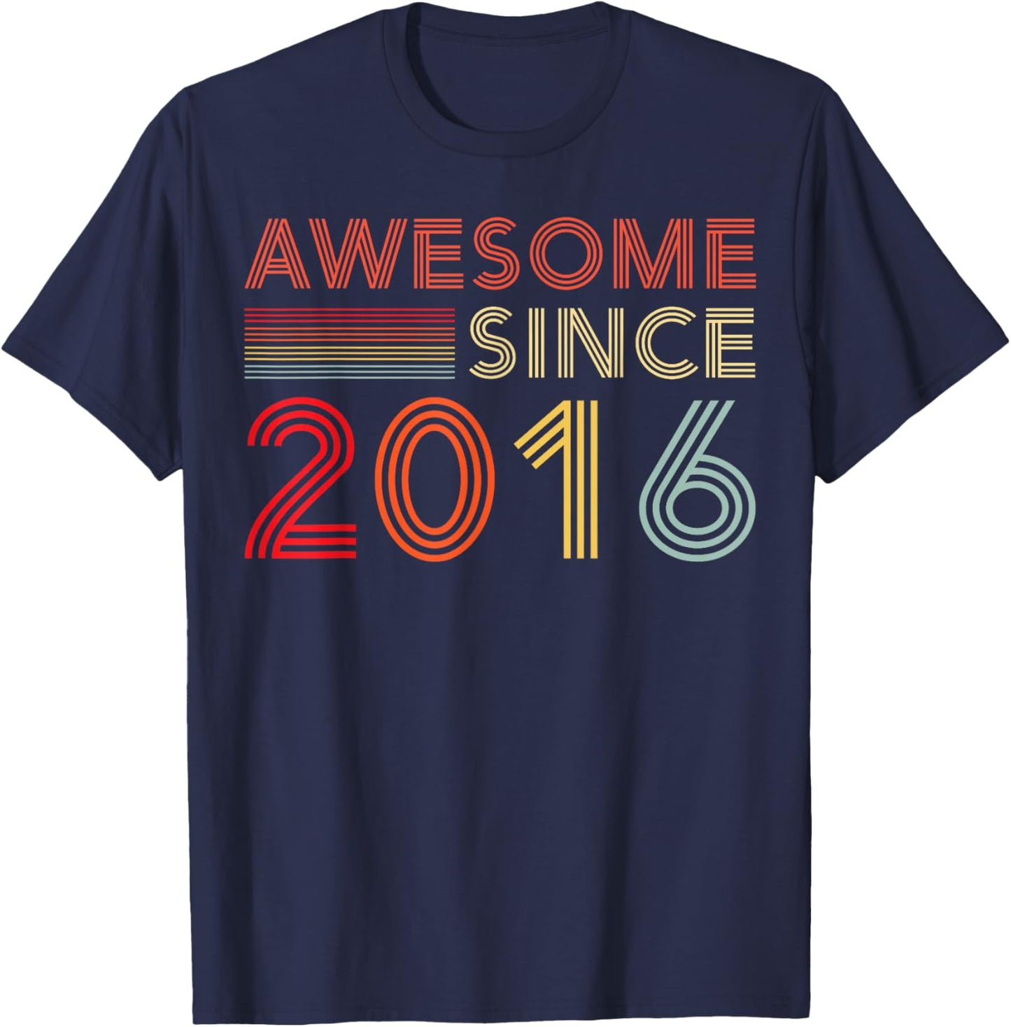 Eight 9yr Bday Son Boy Funny 2016 9th 9 Year Old Birthday T-Shirt - T-Shirt | Navy