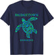 Bridgetown Barbados Sea Turtle Boys Girls Toddler Souvenir T-Shirt - T-Shirt | Navy