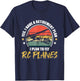 Retro Funny I Have A Retirement Plan I Plan To Fly RC Planes T-Shirt - T-Shirt | Navy