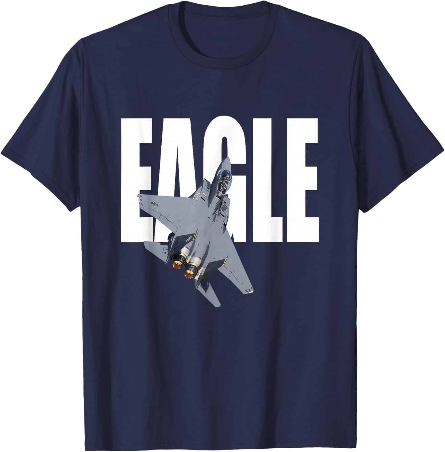 F-15 Eagle F15 Fighter Plane T-Shirt - T-Shirt | Navy