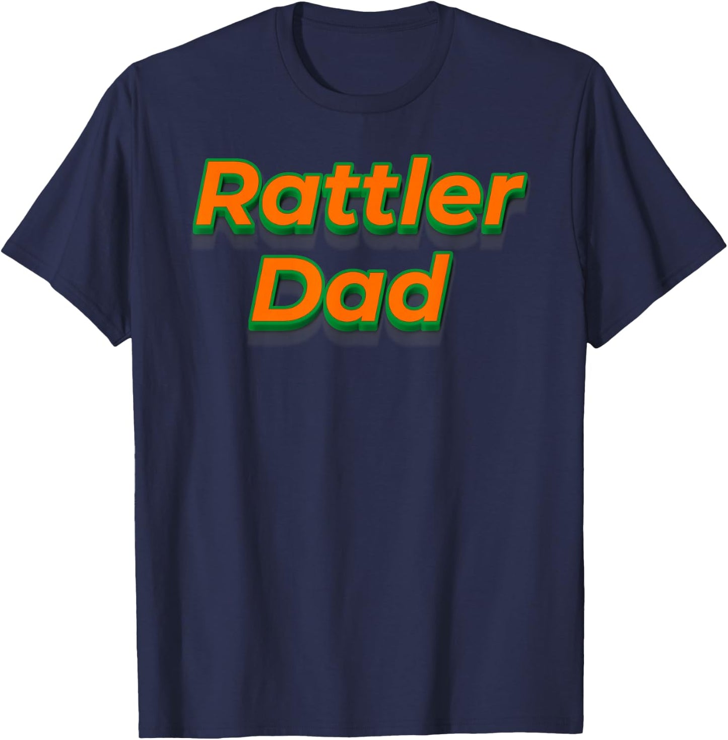 Rattler Dad T-Shirt - T-Shirt | Navy