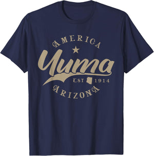 Yuma AZ | Arizona T-Shirt - T-Shirt | Navy