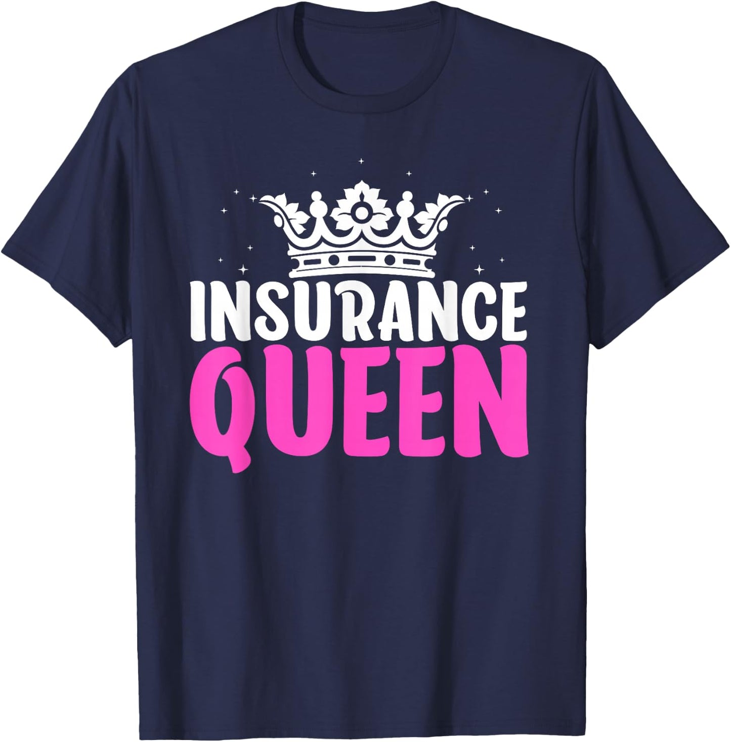 Cool Insurance Agent Art Mom Life Insurance Agent T-Shirt - T-Shirt | Navy