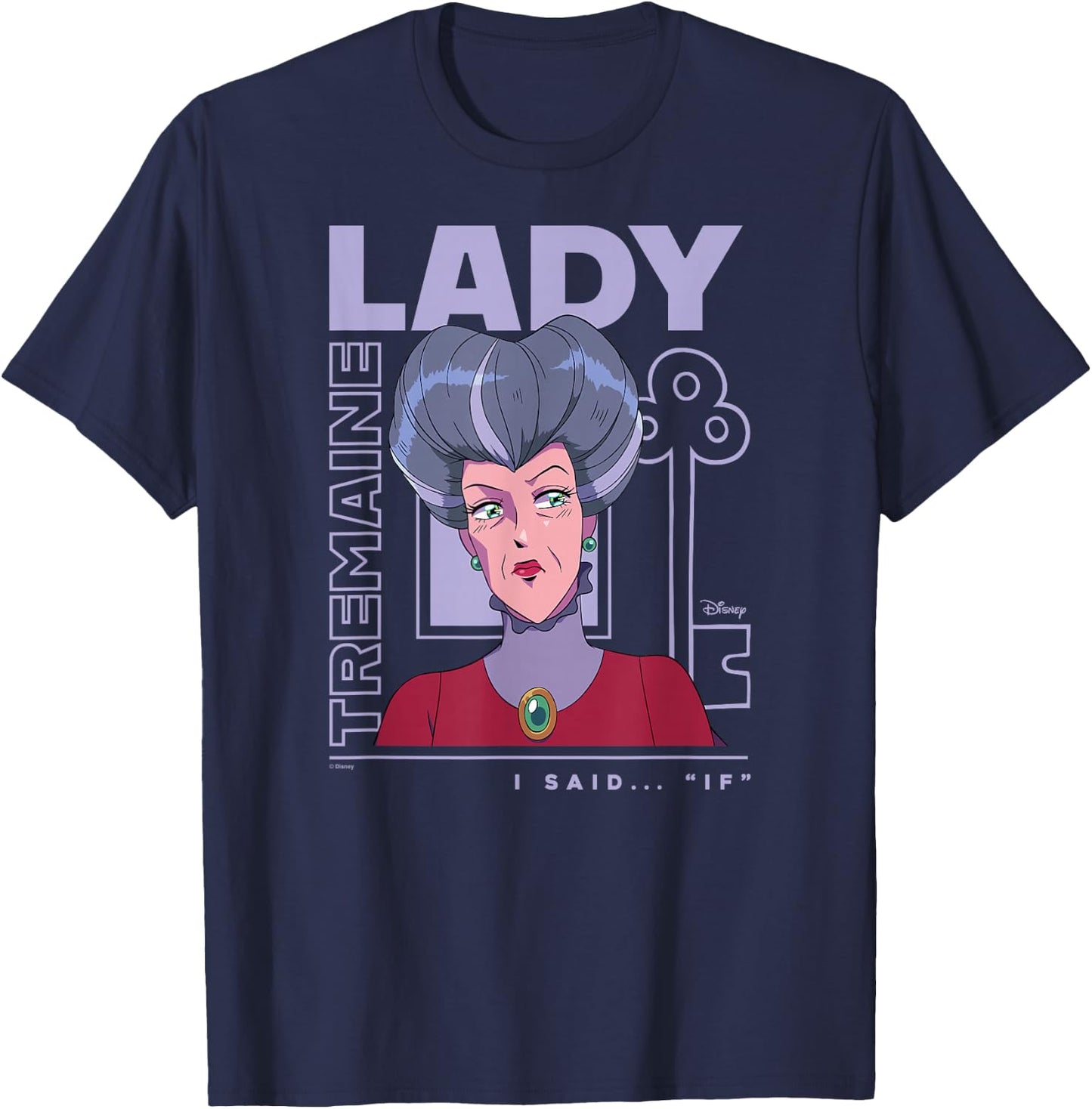 Disney Princess - Lady Tremaine Manga T-Shirt - T-Shirt | Navy
