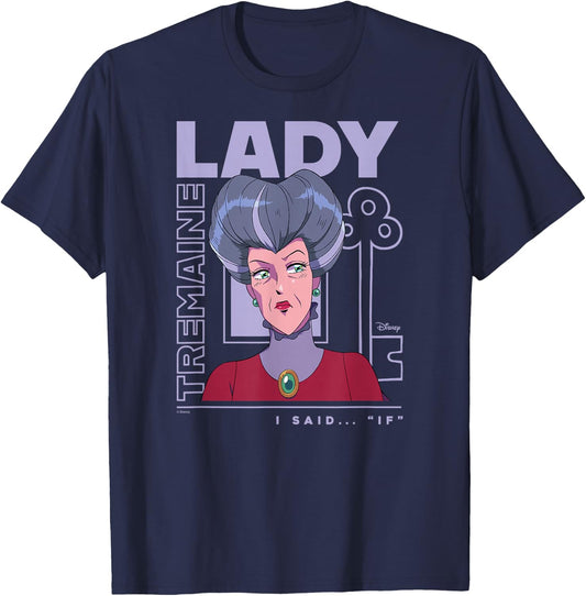 Disney Princess - Lady Tremaine Manga T-Shirt - T-Shirt | Navy