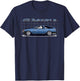 vntg-JDM 86 4AG Car Graphic T-Shirt - T-Shirt | Navy