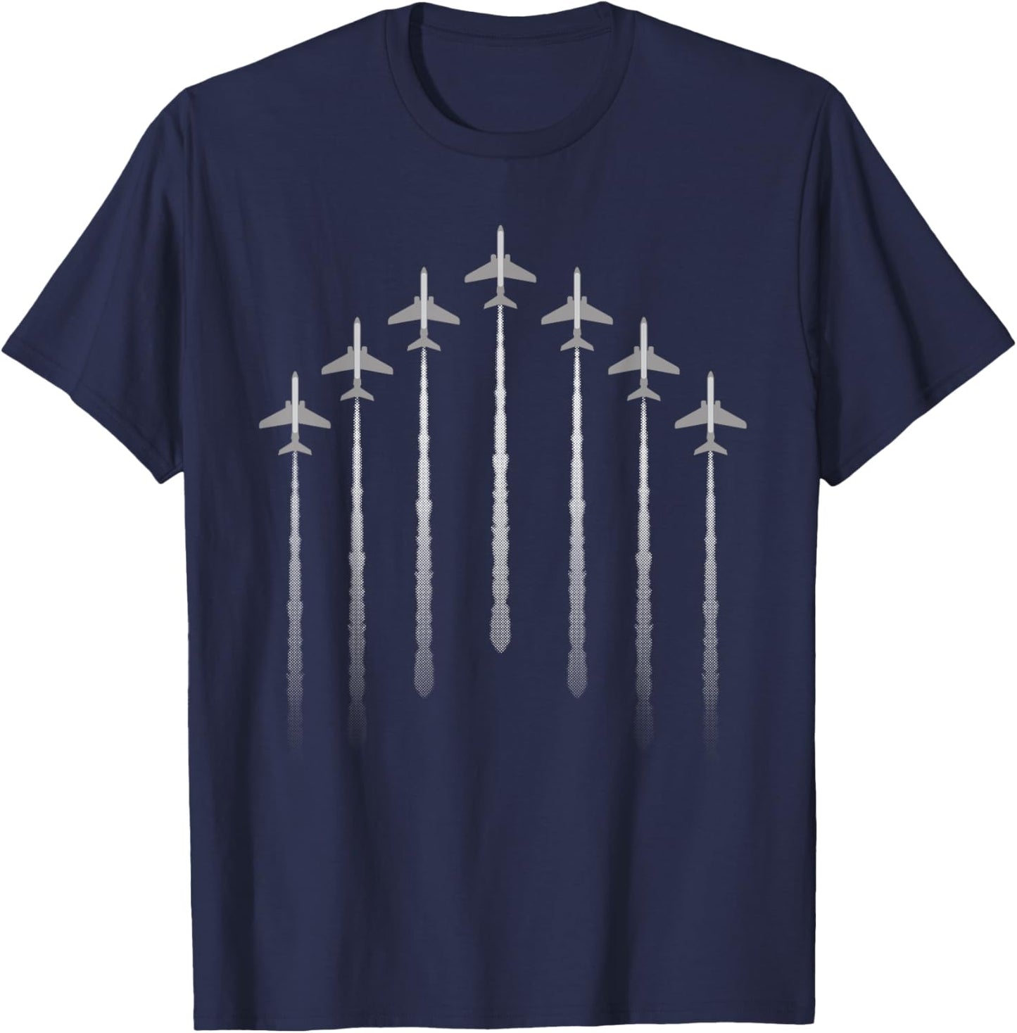 Best Aircraft Women Airline Plane Airplane Aviation T-Shirt - T-Shirt | Navy
