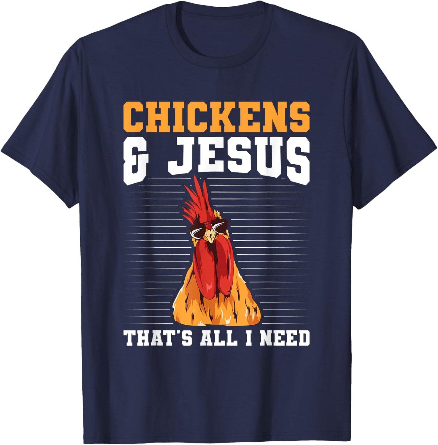 Backyard Chicken Breeding Quote for a Chicken Grower T-Shirt - T-Shirt | Navy