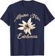 Edelweiss Alpine Star in Vintage Design T-Shirt - T-Shirt | Navy