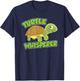 Turtle Whisperer Pet Turtles Animal Lover T-Shirt - T-Shirt | Navy