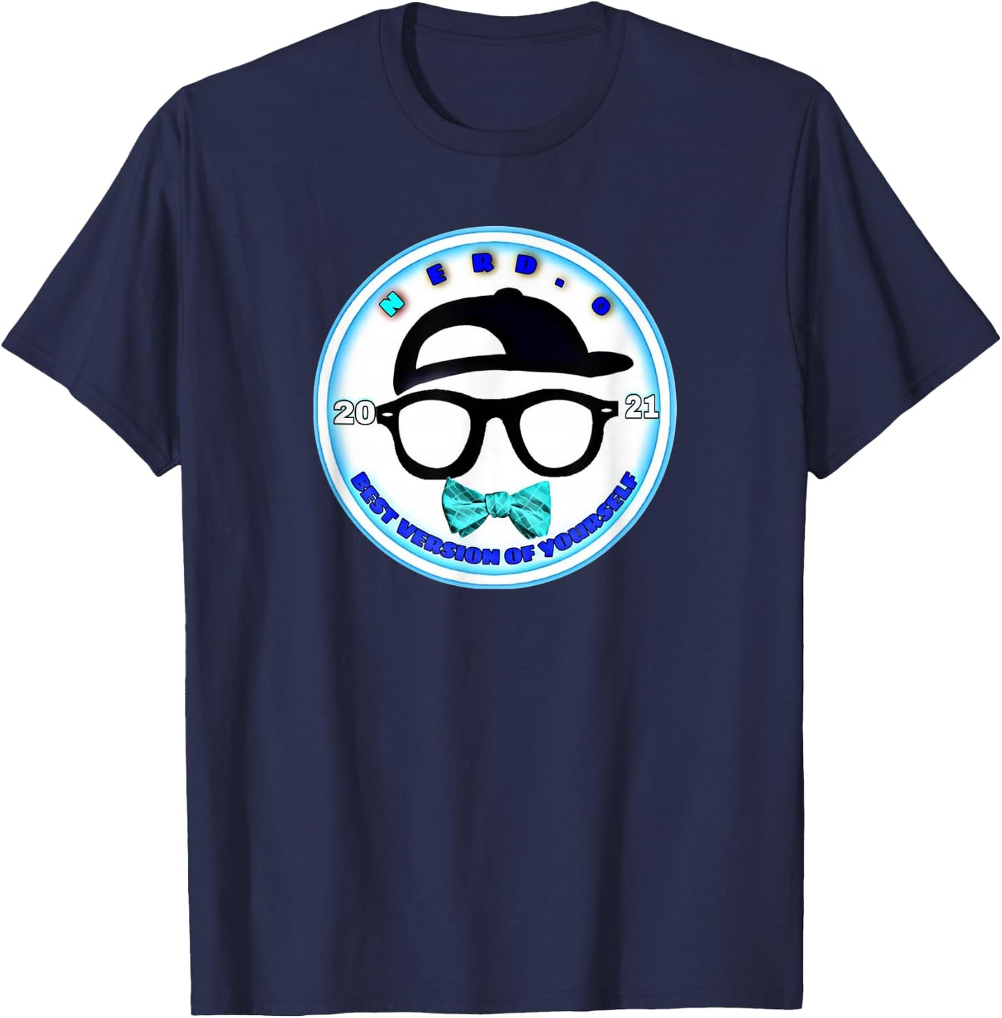 Nerd Version 2 T-Shirt - T-Shirt | Navy