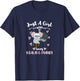 Just A Girl Who Loves Koalas And Pianos T-Shirt - T-Shirt | Navy
