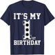 Kids 1st Birthday Soccer Player One 1 Years Old Birthday Boy T-Shirt - T-Shirt | Navy