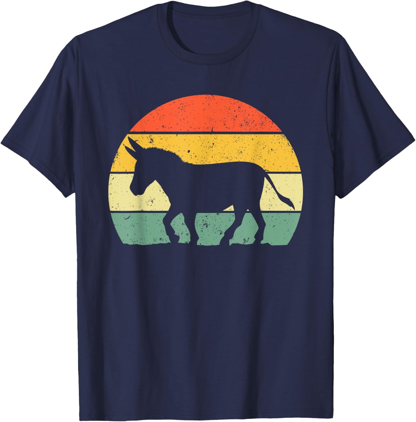 Cool Donkey Women Mule Horse Animal Lover Jackass T-Shirt - T-Shirt | Navy