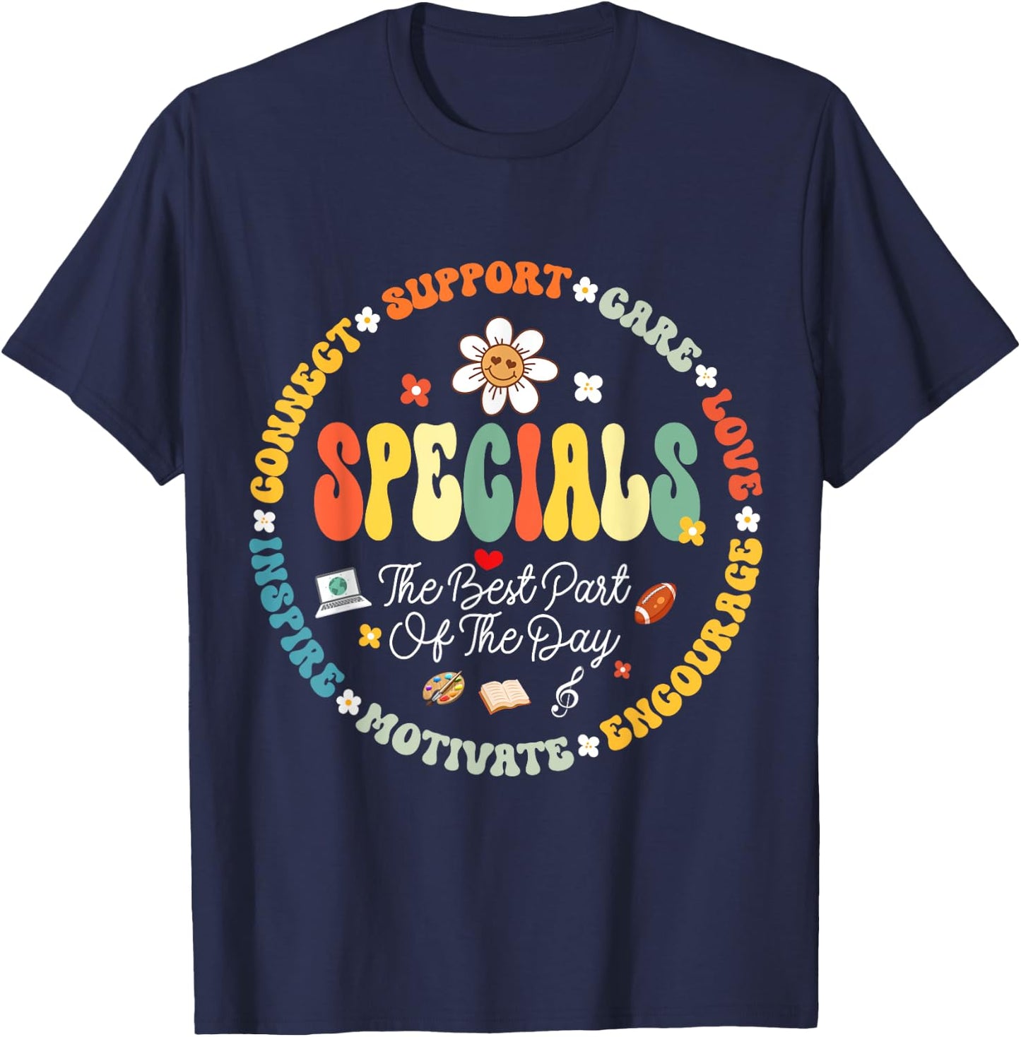 Teacher Specials The Best Part Of The Day - Specials Squad T-Shirt - T-Shirt | Navy