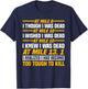 Marathoner Marathon Running Shoes Foot Race Runner T-Shirt - T-Shirt | Navy