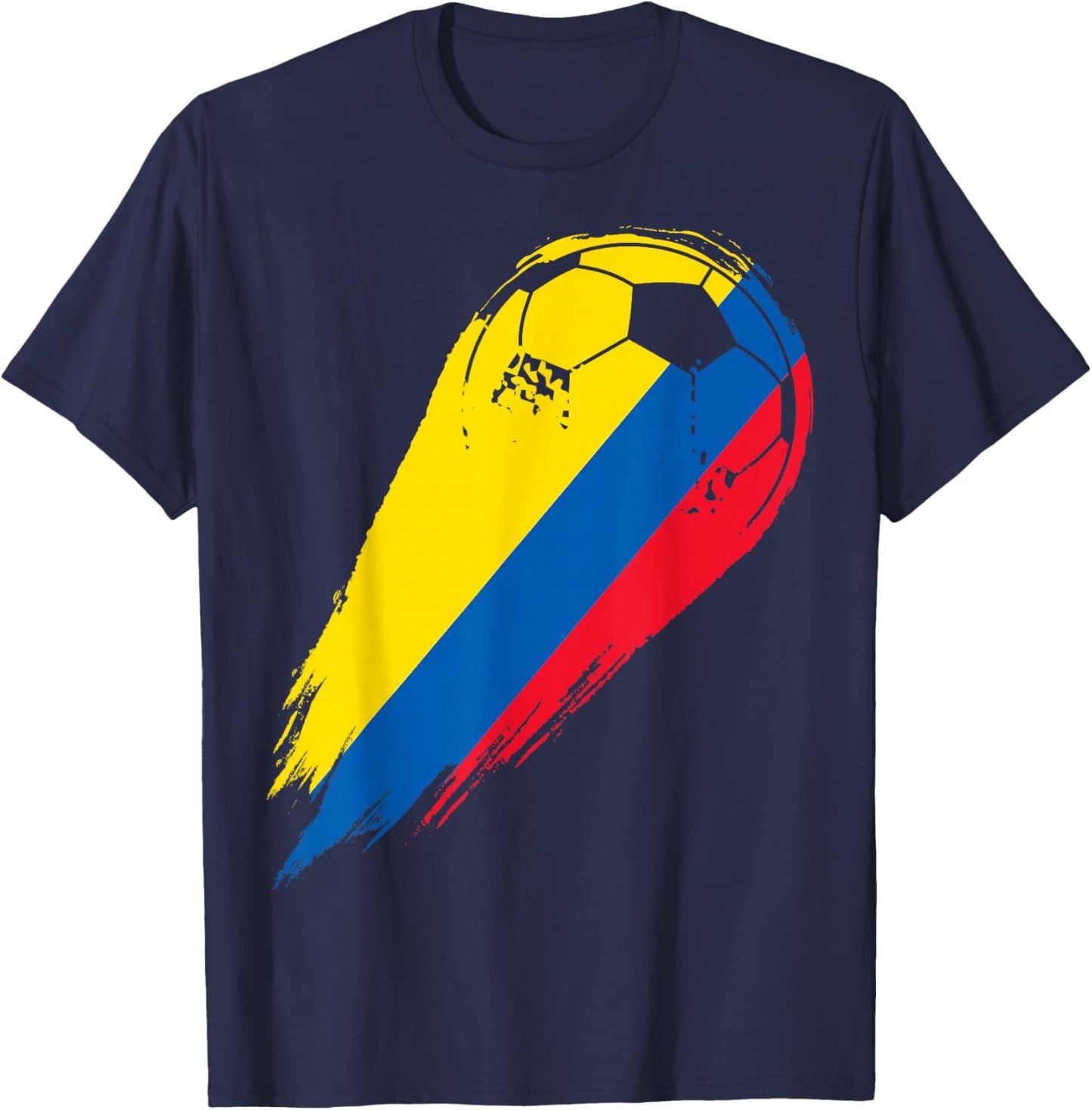 Soccer Player of Pride Colombia T-Shirt - T-Shirt | Navy