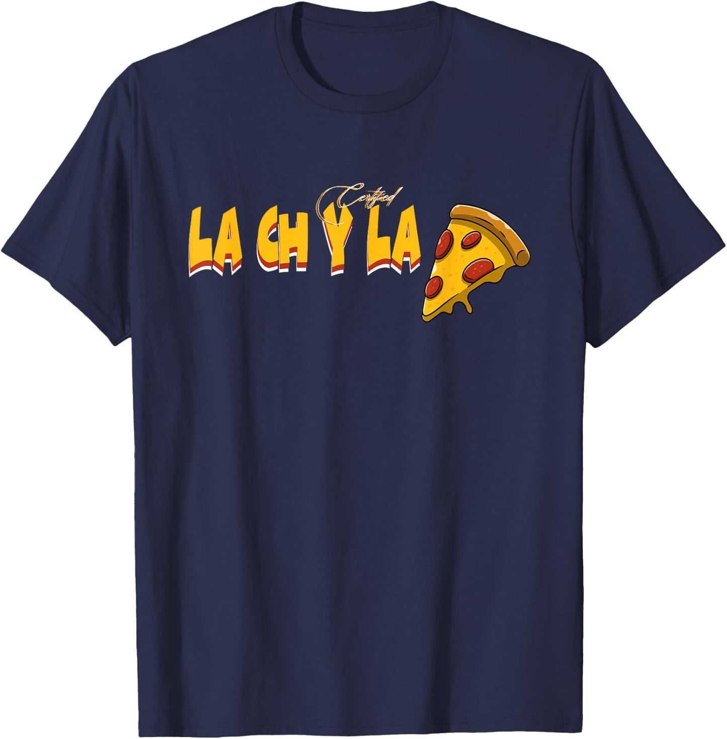 Ch Y La Pizza T-Shirt - T-Shirt | Navy