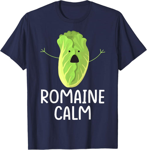 Funny Lettuce Vegetable Gardening Pun Romaine Calm Gardener
