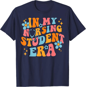 In My Nursing Student Era T-Shirt - T-Shirt | Navy