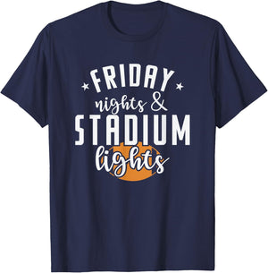 Friday Nights and Stadium Lights America T-Shirt - T-Shirt | Navy