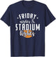Friday Nights and Stadium Lights America T-Shirt - T-Shirt | Navy