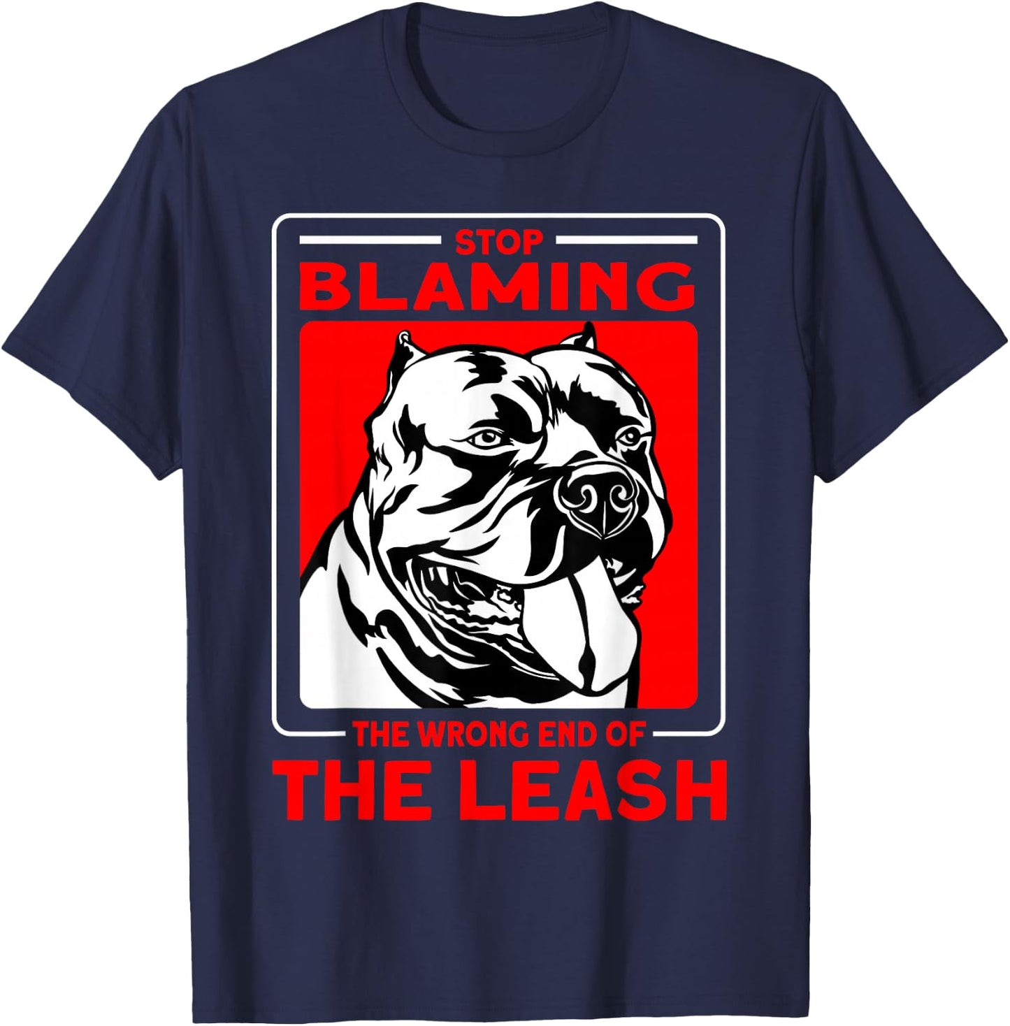 Bully Pitbull Puppies Apparel Mom American Bully T-Shirt - T-Shirt | Navy